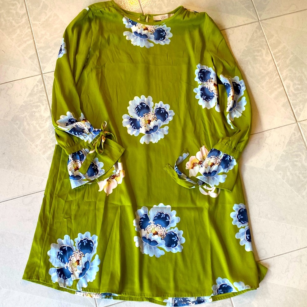 Loft printed dress